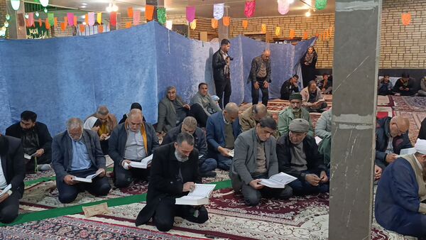 جشن ولادت امام عصر (عج)  در مسجد امام حسین شهر سفیددشت 