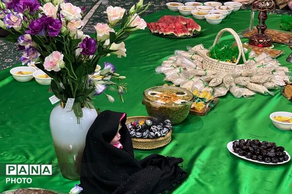 سفره حضرت رقیه(س) در مسجد امام حسن مجتبی(ع)