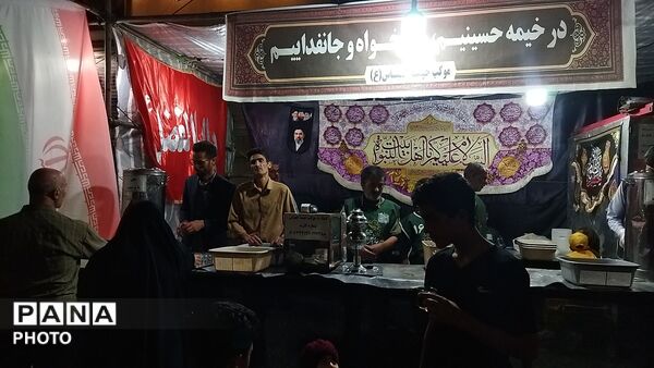 موکب خیمه العباس در دویست و شانزدهمین شب از اجتماعات مردمی نیشابور 