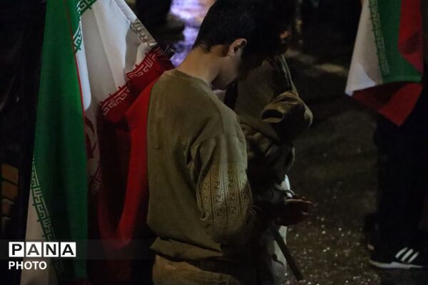 صدای قدم های باران، هنگامه ای متفاوت در مسجد جامع 