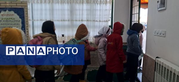 قرائت دعای توسل در آموزشگاه شهید رزمی خلیل آباد 