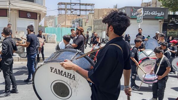 عزاداری روز عاشورا در کاشمر 