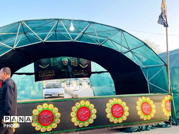 خدمت‌رسانی فرهنگی و مردمی در میناب به یاد شهدا