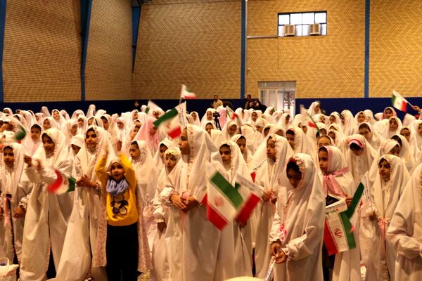 برگزاری جشن تکلیف دختران در مدارس مختلف سملقان