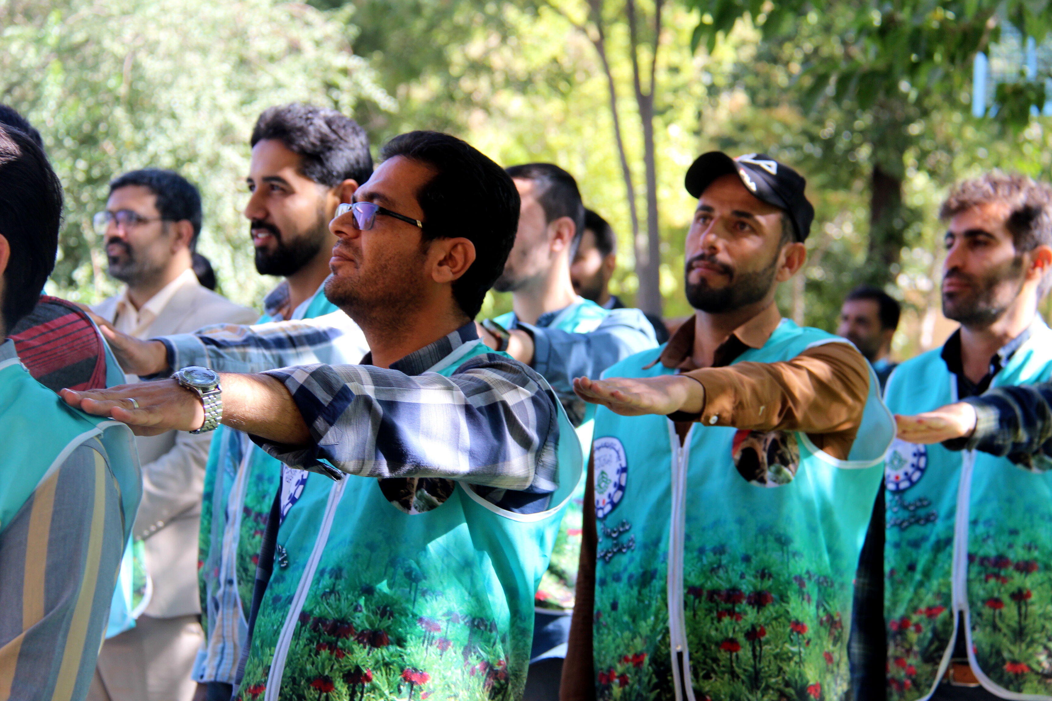 پذیرش و آیین صبحگاه دوره توانمندسازی مربیان پیشتاز استان چهارمحال و بختیاری