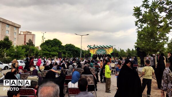 جشن کیلومتری غدیر در کیانمهر کرج 