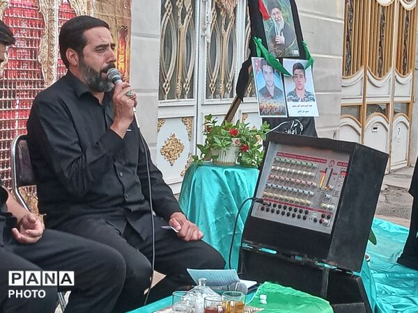عزاداری عاشقان اهل‌بیت (ع) در کوچه پنج‌تن نیشابور 