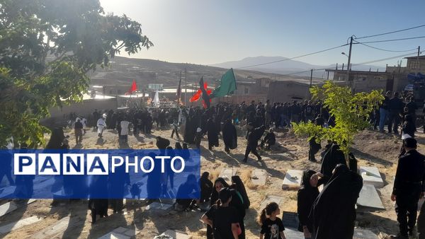 عزاداری عاشورا در روستای برزنون