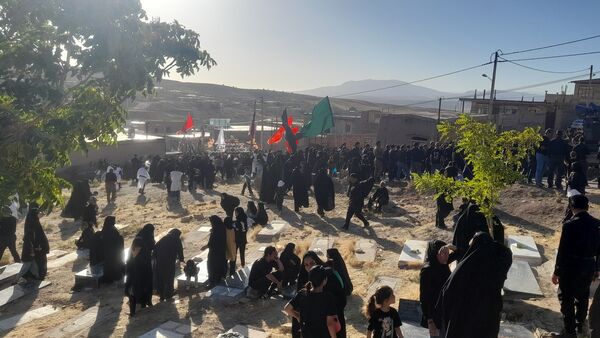عزاداری عاشورا در روستای برزنون