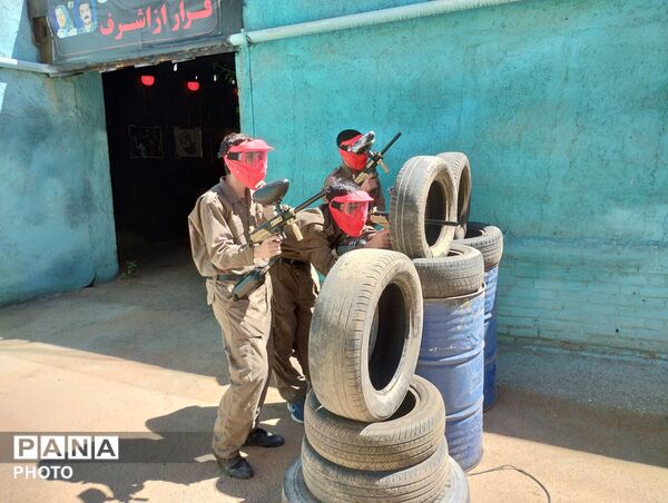 اردوی آموزشی و تفریحی در مدرسه فلسطین همدان جهت آمادگی امتحانات خرداد