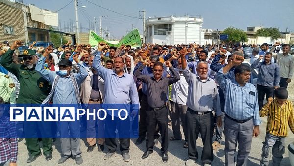 راهپیمایی ضدصهیونیستی «جمعه خشم» در رودان