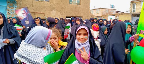 راهپیمایی ۲۲ بهمن در علی‌آباد