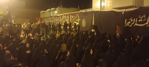 روضه خیابانی در شهرستان کاشمر