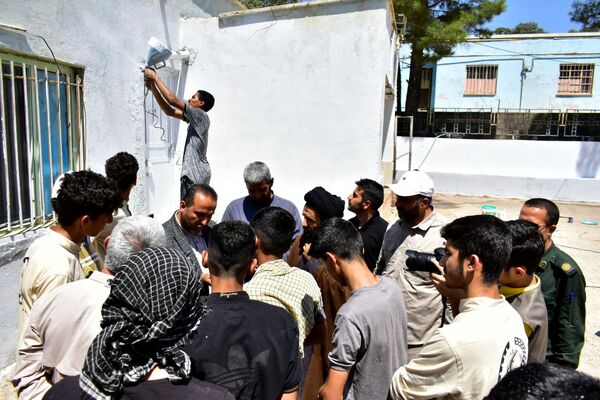 بازدید دبیر قرارگاه جهادی عدالت تربیتی وزارت آموزش و پرورش از طرح شهید عجمیان ۲ در شهرستان دنا