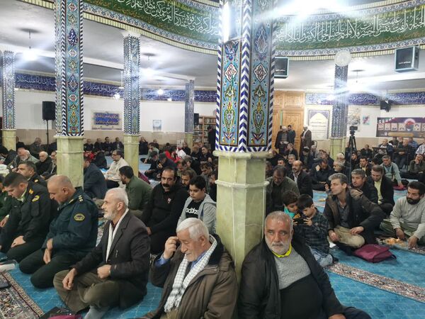 مراسم گرامیداشت شهدای جبهه مقاومت در فیروزکوه