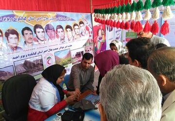 خدمات امدادی نوروزی هلال احمر به ۸۲۰ هزار نفر