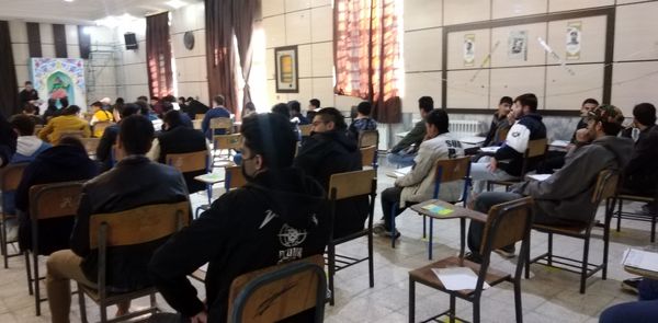 برگزاری امتحانات نهایی در آموزشگاه رافتی
