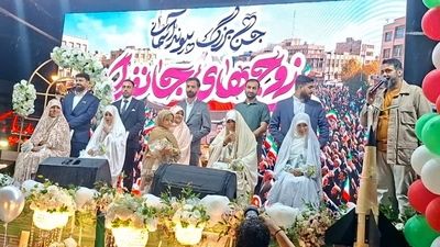تهرانپارس غرق در نور و لبخند