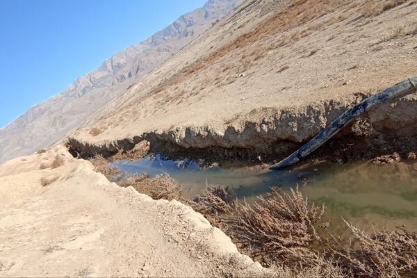 بازدید از قنات روستای پیشی دره جهت لایروبی
