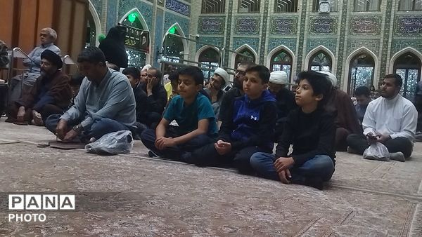 مراسم شهادت  جواد الائمه به همراه اجتماع فرهنگیان در تکیه ابوالفضلی نیشابور 
