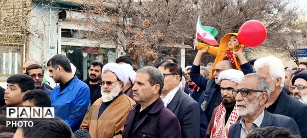 راهپیمایی حماسی مردم شهر جعفریه قم