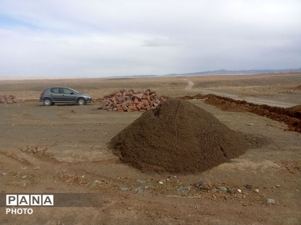 توسعه زیرساخت‌های آموزشی در روستای درخت سنجد