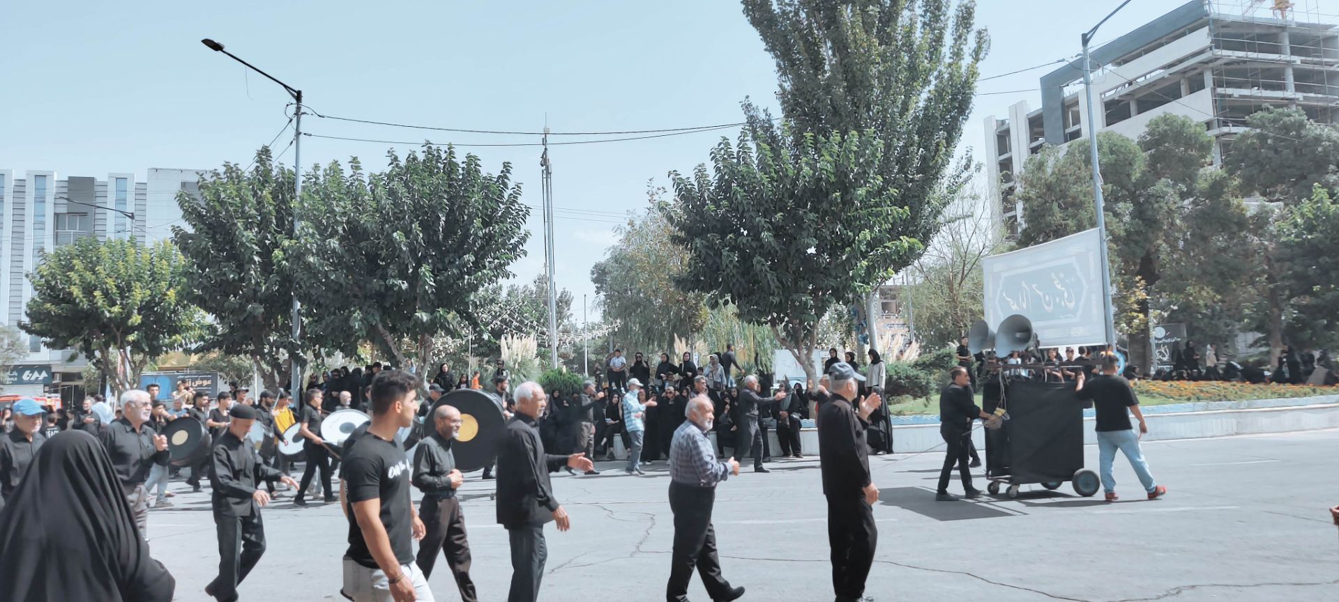 برگزاری مراسم عزاداری اربعین حسینی  در شیروان