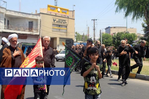 مراسم عزاداری روز عاشورا در شهرستان فردیس