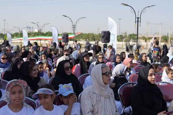 آیین افتتاحیه فاز اول بوستان سلامت باقرشهر 