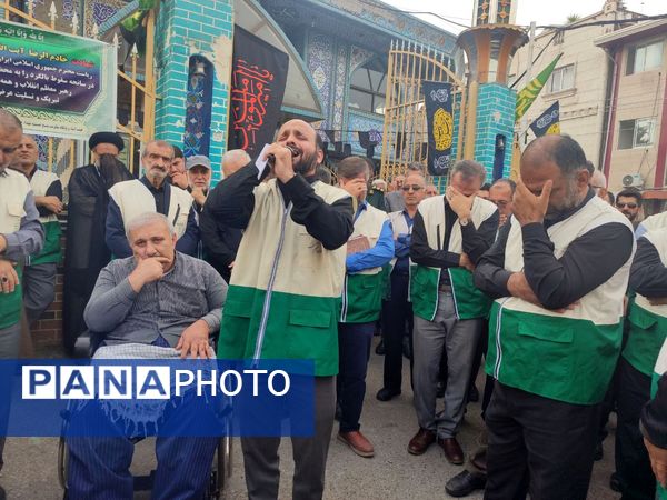 دسته عزاداری سیدالشهداء خدمت در قائمشهر
