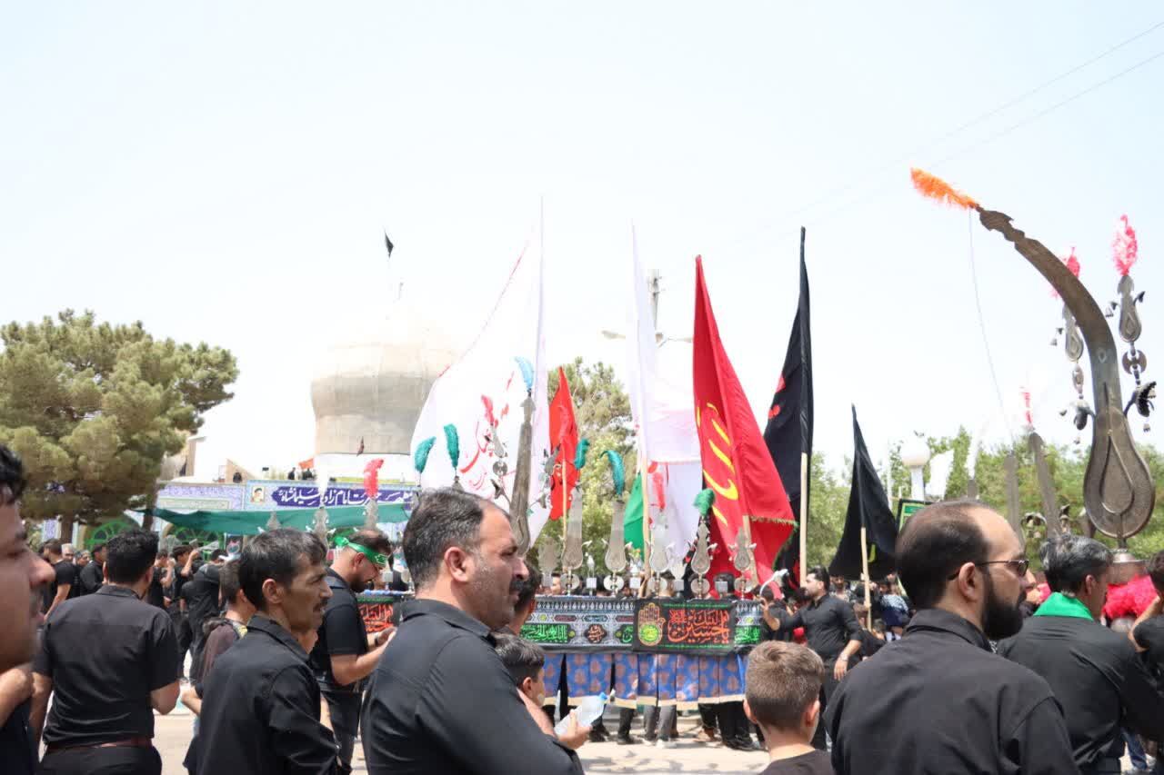 مراسم عاشورای حسینی در شهرستان کوهبنان