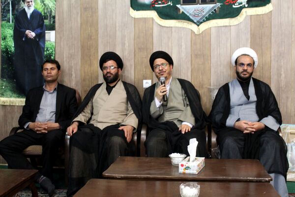 آیین سنگرسپاری رئیس اداره تبلیغات اسلامی شهرستان سامان