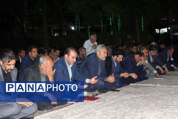 برگزاری مراسم سالگرد رحلت امام خمینی(ره) در اداره‌کل آموزش و پرورش کرمان