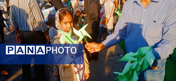 مردم غیور بروجرد در عید غدیر صدای وحدت و مقاومت در برابر اسرائیل جنایت کار