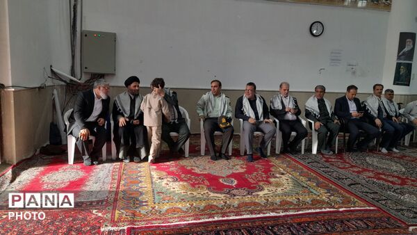 یادواره چهلم شهدای جنگ ۱۲ روزه در مصلای امام خمینی(ره) نظرآباد