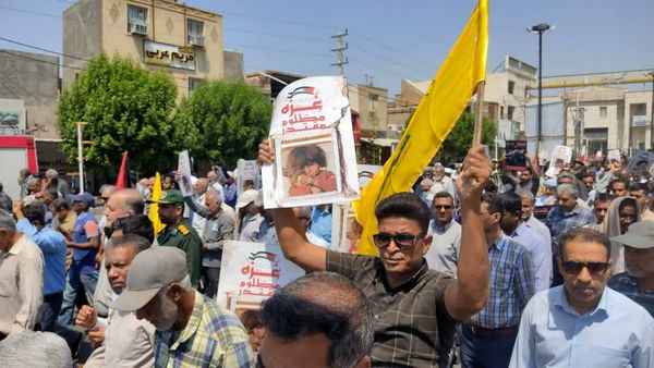 خروش آحاد مردم شهرستان میناب در حمایت از مظلوم فلسطین