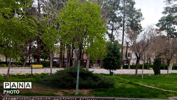 حال و هوای سال نو در پارک امین اسلامی نیشابور 