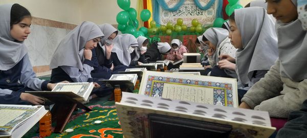 محفل قرآنی دبستان میثاق ناحیه سه