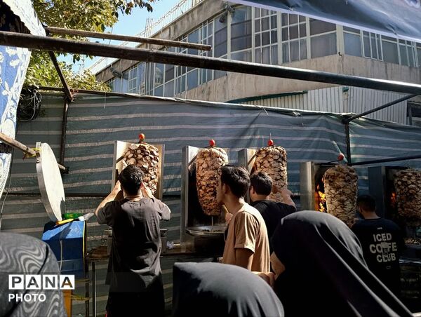خدمت‌رسانی موکب ها در ایام شهادت حضرت معصومه(س)