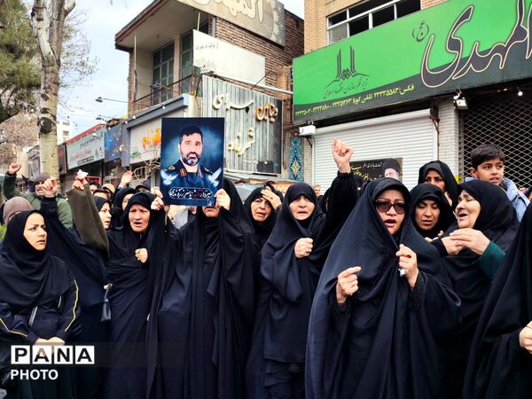 تشیع و وداع با 5شهید شهرستان نیشابور