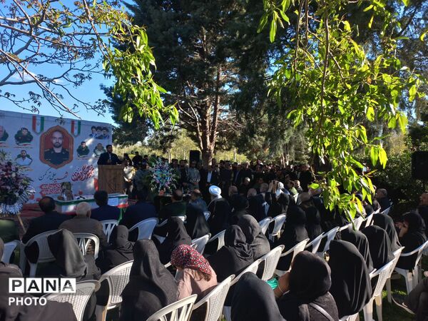 چهلم شهید علی ترکمن در ملایر