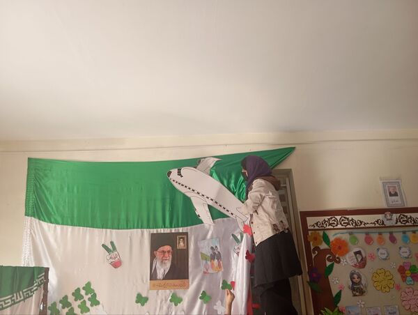 فضاسازی مدرسه نرجس 1 و 2 