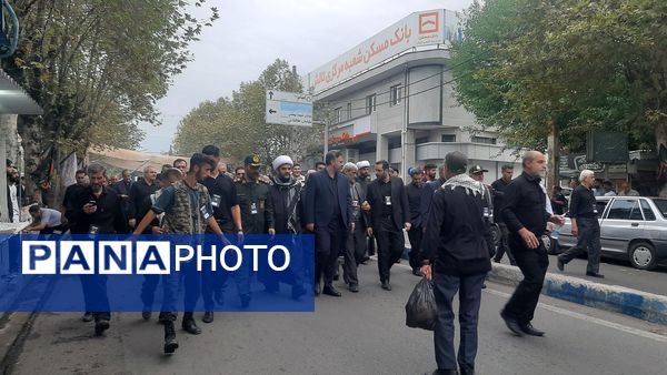 همایش پیاده‌روی جاماندگان قافله اربعین در تالش