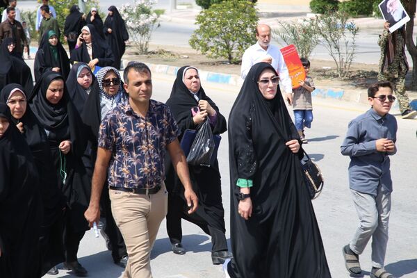 راهپیمایی روز قدس در تنگستان