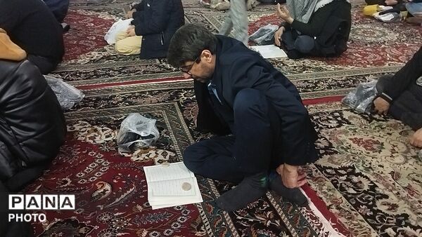 مراسم شب ۲۱ رمضان در مسجد جامع نیشابورـ۱