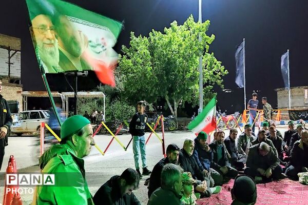 حسینیه شهدای شهر بار، رنگ بوی محرم گرفت به مناسبت ماه عزای آل اللّه