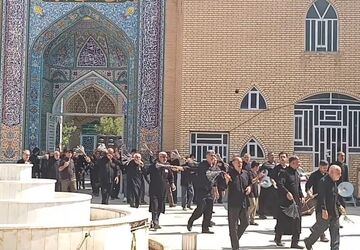 کوهدشت در عزای حسینی یکپارچه شد