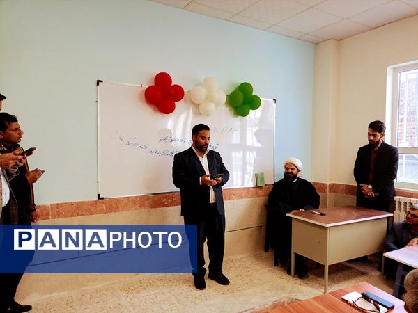 افتتاح مدرسه مرحوم نساجیان در کاشمر