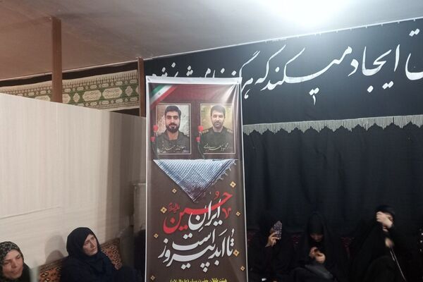 محفل دانش آموزی مقدامه در سوگ شهادت دختر سه‌ساله امام حسین(ع)