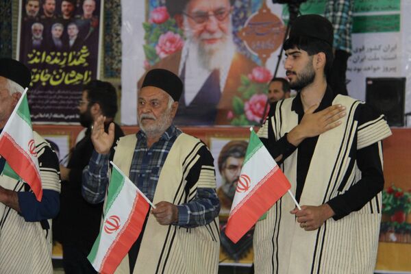 مراسم یادبود شهدای جنگ تحمیلی رژیم صهیونیستی علیه ایران